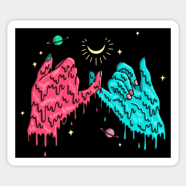 pinky promise Sticker by Cabin7